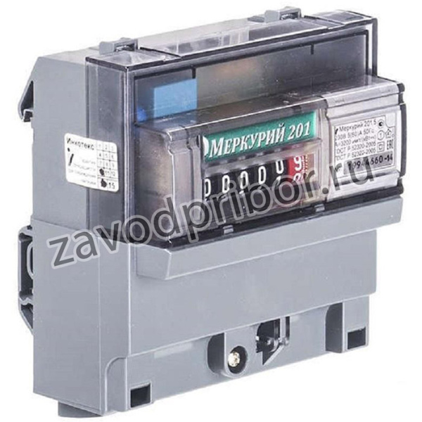 Счетчик Инкотекс Меркурий 201.5 1ф 5-60А 1 тариф (32419)