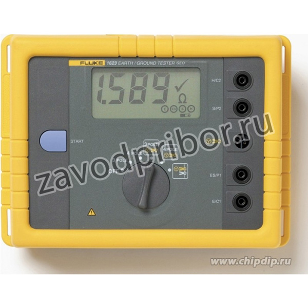 Fluke 1623-2 KIT, Измеритель сопротивления заземления (расширенная комплектация) (Госреестр РФ)