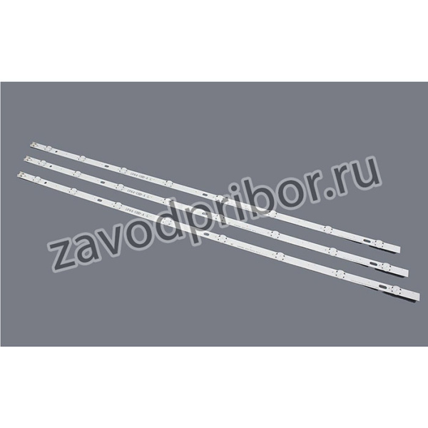 Светодиодная подсветка для LG 43LH, 43LJ, 43LW, 43LX, 43UF, 43UH (комплект 3шт)