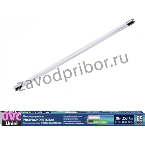 Лампа ультрафиолетовая бактерицидная UVCB/G13/CL EFL-T8-18 UL-00007276