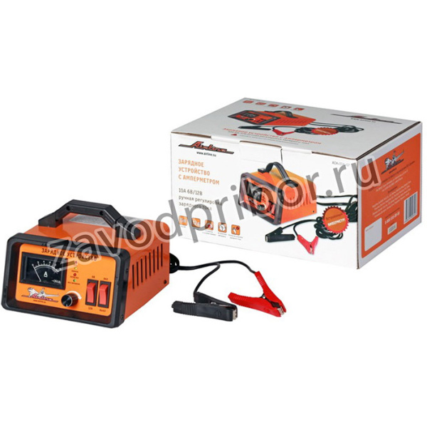 ACH-10A-07, ACH-10A-07_устройство зарядное! 0-10а 6в/12в, амперметр, ручная регулировка заряд.тока, импульсное\