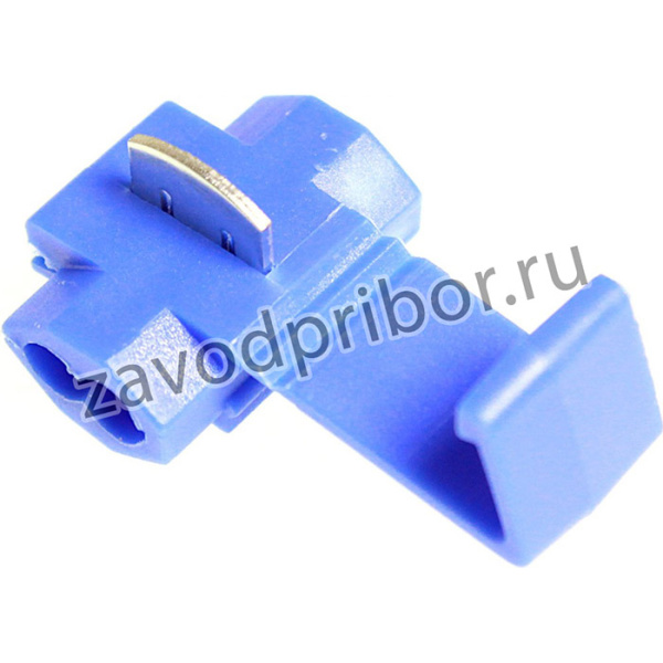 Ответвитель питания 1.0-2.5 кв.мм синий (ОВ-2/ЗПо-1.1,0-2,5/ 3MY) 2 шт 905372