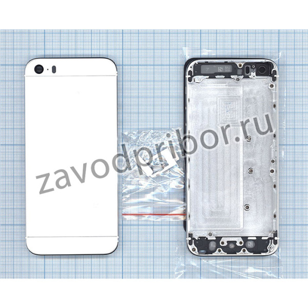 Задняя крышка для iPhone 5S белая