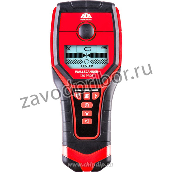 А00485, Детектор проводки ADA Wall Scanner 120 PROF