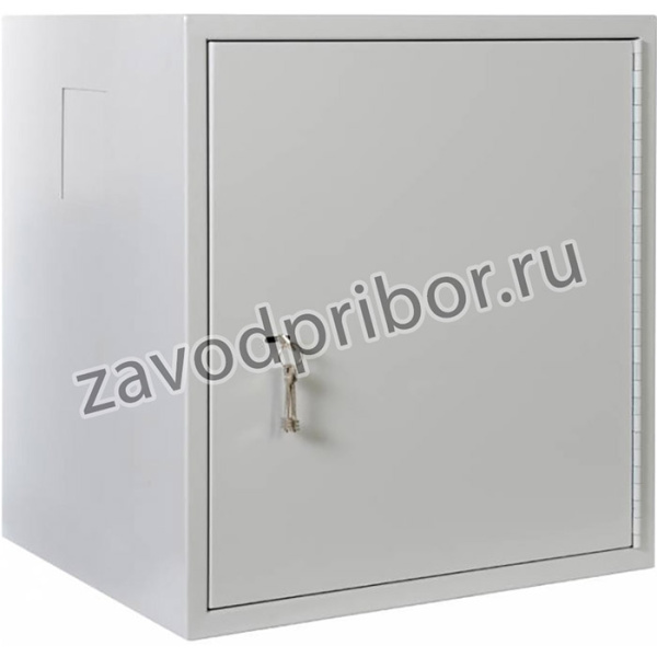 Шкаф коммутационный ЦМО (ШРН-А-12.520) настенный 12U 600x525мм пер.дв.стал.лист несъемн.бок.пан. 70кг серый 450мм 39кг 633мм IP20 антиванада