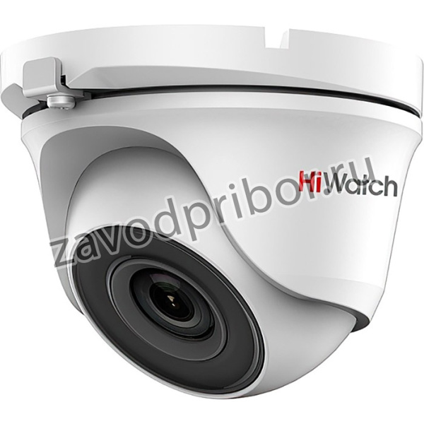Камера видеонаблюдения HD-TVI уличная HIWATCH DS-T203(B) (6 mm), 2Мп уличная купольная HD-TVI камера с EXIR-подсветкой до 20м