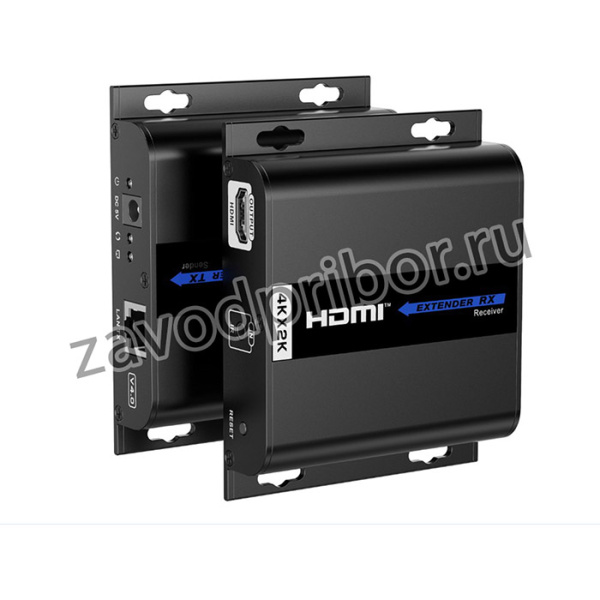 LKV683-4.0, Удлинитель HDMI, 4K по витой паре CAT6 поверх протокола IP до 120 м с ИК Lenkeng LKV683-4.0