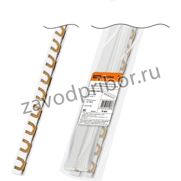 Шина соединительная 1П 100A FORK (вилка) 1м. TDM