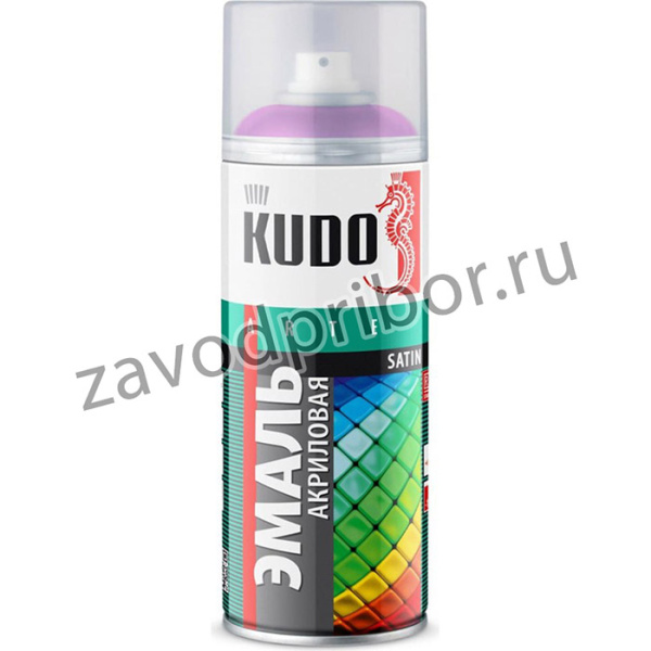 Эмаль универсальная акриловая satin RAL 4010 фуксия KU-0A4010