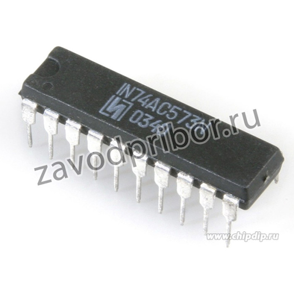IN74AC573N, 8-разрядный лэтч с 3 состояниями [2140.20-В] (=ЭКР1554ИР33)