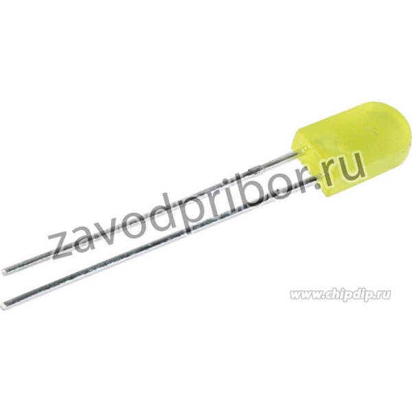 L-173YD, Светодиод, прямоугольный, Желтый, Сквозное Отверстие, 2.5mm x 5mm, 30 мА, 2.1 В, 588 нм