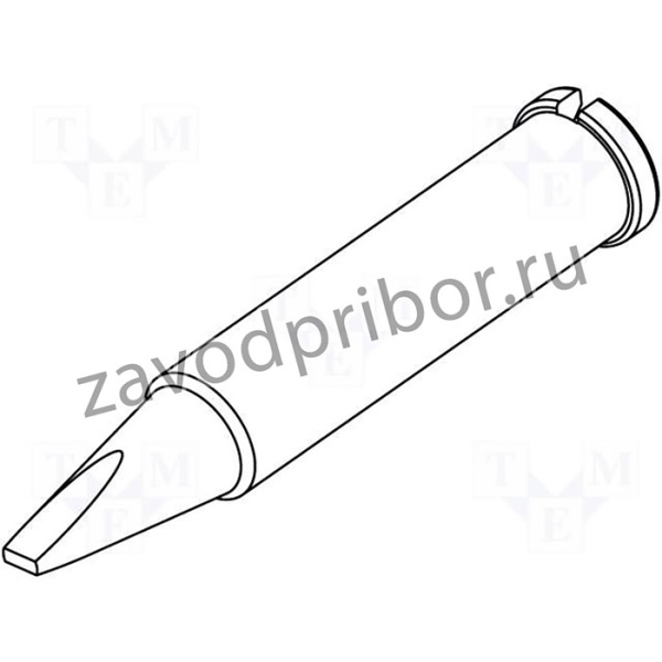 0102CDLF16, Жало, отвертка, 1,6мм, для паяльника, к паяльной станции