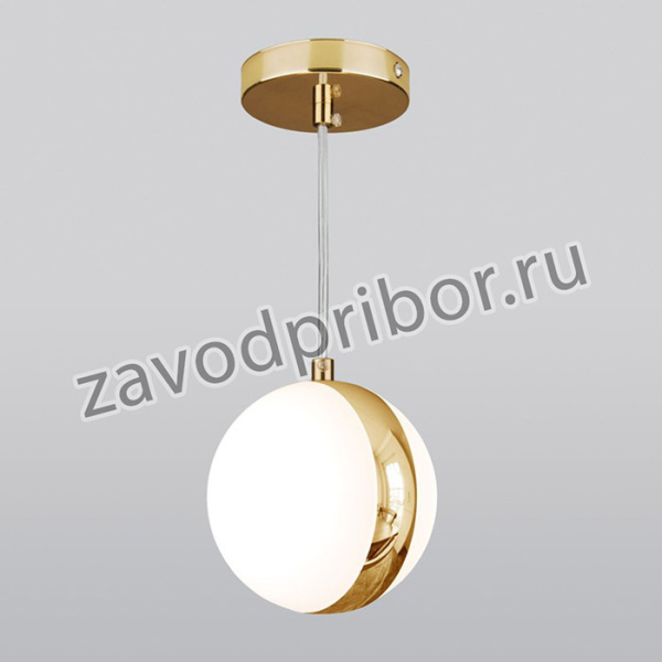 DLN050 GX53 / Подвесной светодиодный светильник белый/золото