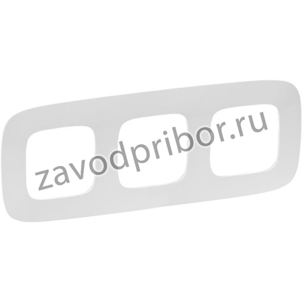 Рамка 3-м Valena Allure универсальная бел. Leg 754303