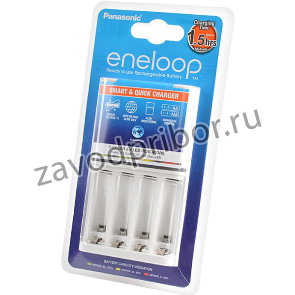 BQ-CC55E, Smart & Quick Battery Charger, BQCC55, NiMH, 1 to 4x Cells / AA / AAA