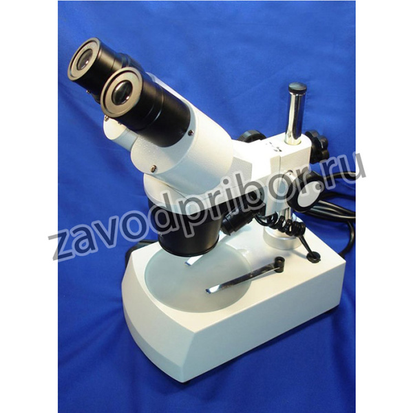 Стерео микроскоп 20х/40х с регулируемой диодной подсветкой