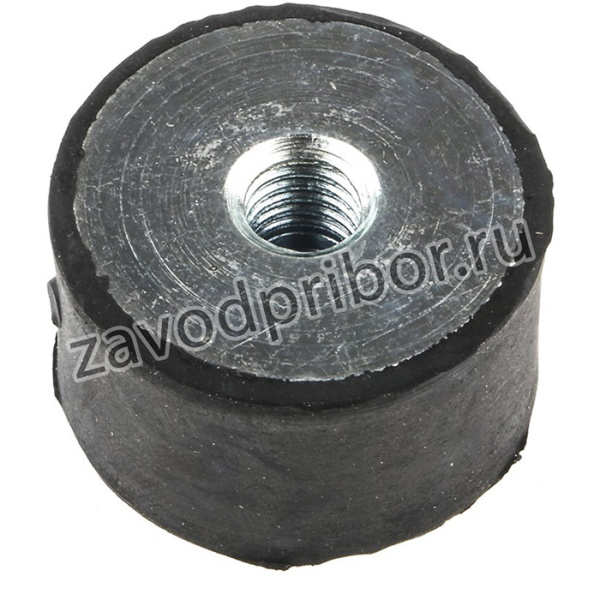 3017DE08-60, Cylindrical M8 Anti Vibration Mount, Female Buffer Foot with 98.6kg Compression Load