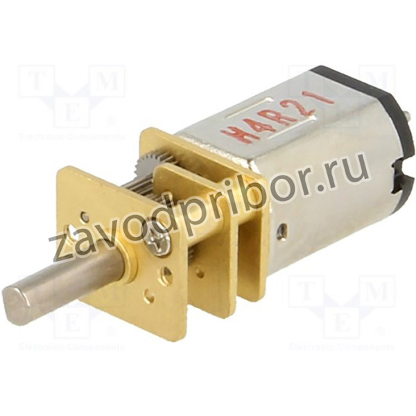 POLOLU-3047, Двигатель: DC, с редуктором, HPCB 12V, 12ВDC, 750мА, Ось: D профиль
