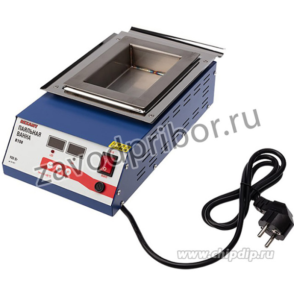 09-9071, Паяльная ванна, модель R150, 900Вт, 150х100х45мм, 0-400 °C, цифровая
