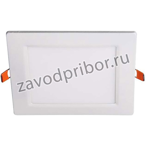 Светильник светодиодный PPL-S WH 9Вт 6500К IP40 145мм ДВО встраив. ультратонкий квадрат JazzWay 5008281A