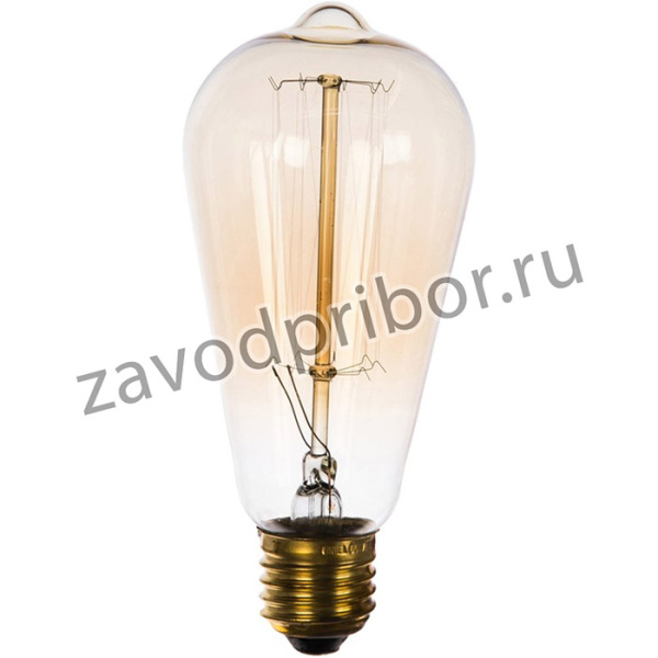 Лампа накаливания Vintage. Форма конус IL-V-ST64-60/GOLDEN/E27 VW02 UL-00000482