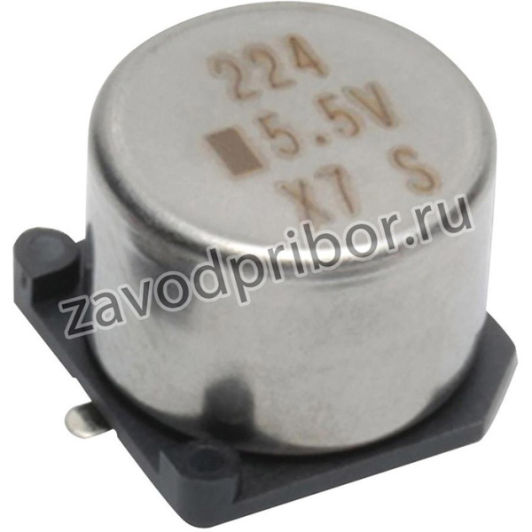 FC0H105ZFTBR44-SS, SUPER CAP, 1F, 5.5V, RADIAL CAN SMD