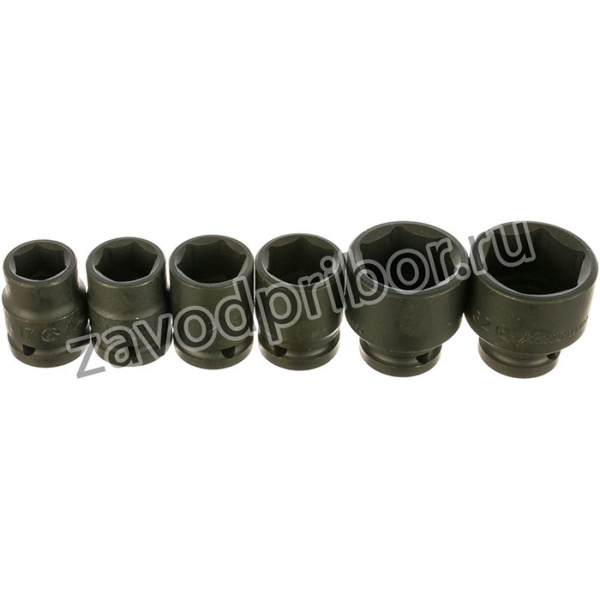 Комплект ударных головок 1/2" 17-32мм, 6 шт 84607M