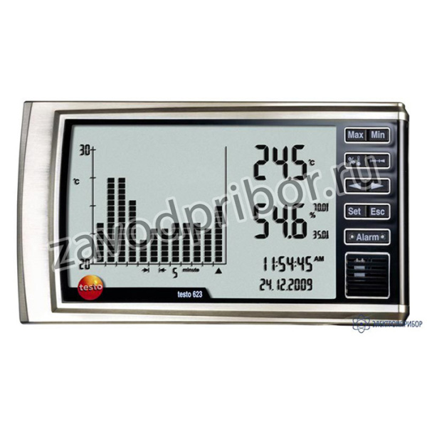 testo 623 — прибор точного измерения температуры и влажности с функцией тренда