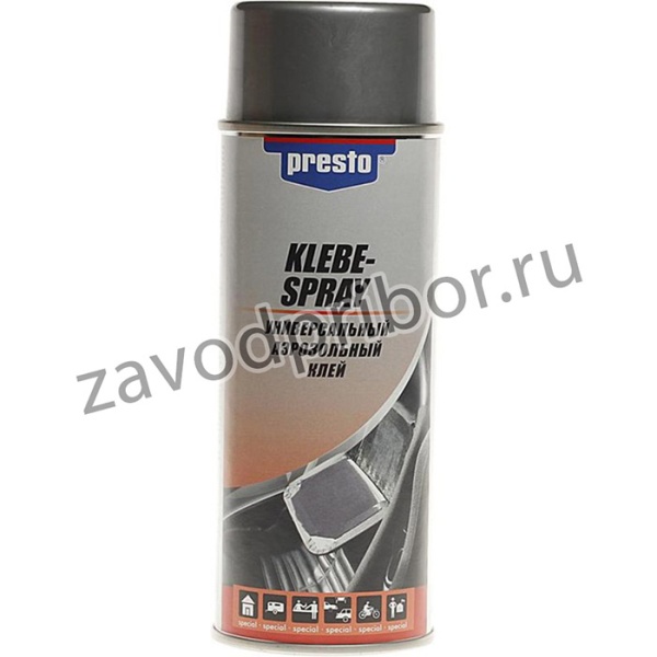 217593, Клей-аэрозоль универсальный 0.4л PRESTO