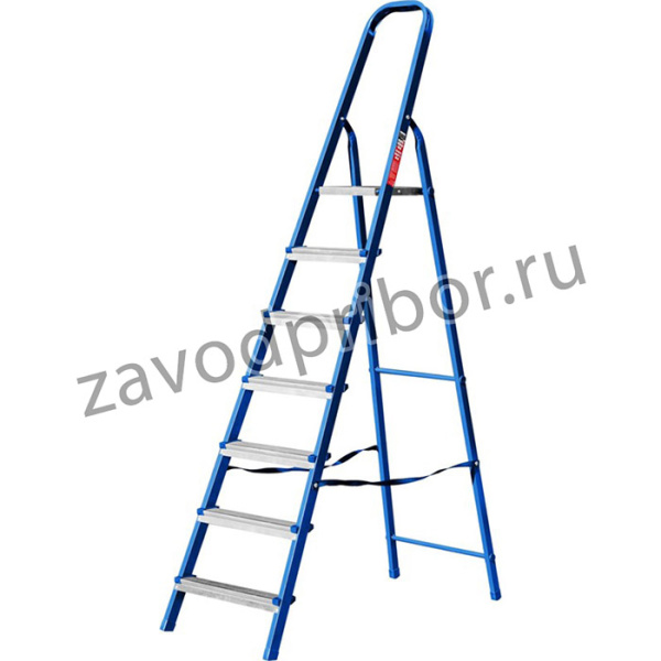 Лестница-стремянка MIRAX 38800-07 стальная, 7 ступеней, 141 см