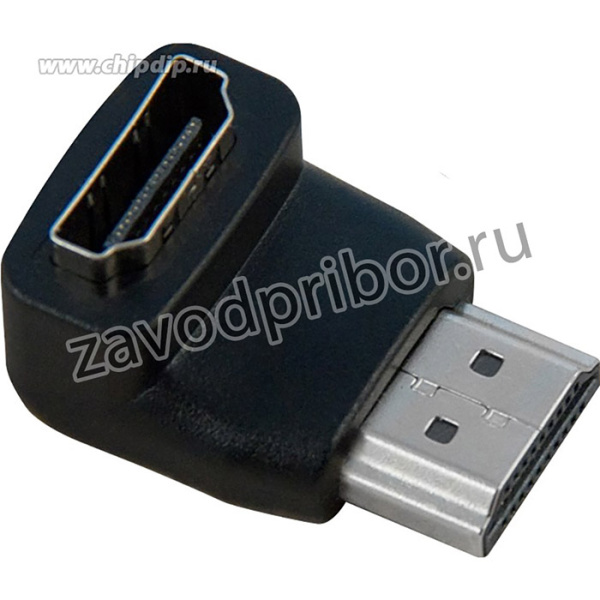 BW3336, Адаптер (переходник) угловой HDMI розетка / HDMI вилка