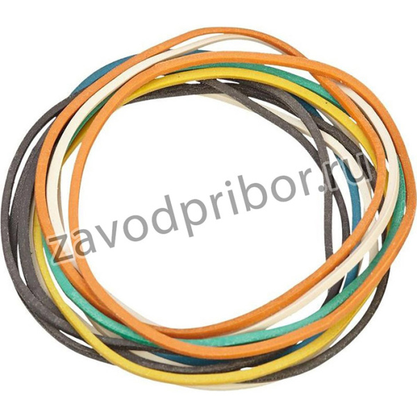 Резинка универсальная 500г диам.60мм. цвет ассорти, 900 шт в уп 19818