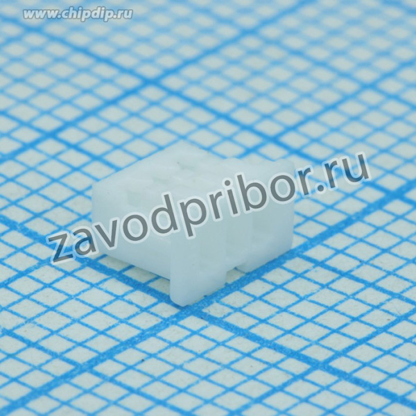 DS1020-03-03FV, Разъем провод-плата SMD без фланца обжимной 3 контакта шаг 1.25мм