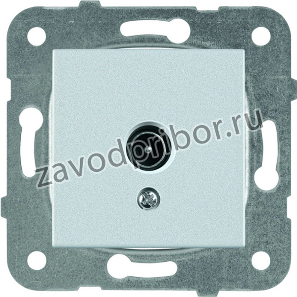 МОДУЛЬ Розетка TV концевая серебро Karre Plus 54871 WKTT0451-2SL