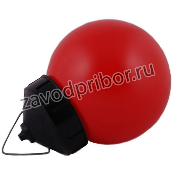 Светильник ЭРА НСП 01-60-003 подвесной Гранат полиэтилен IP44 E27 max 60Вт шар красный Б0052012