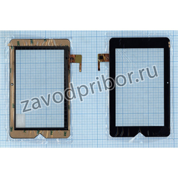 Сенсорное стекло (тачскрин) для Texet TM-7047HD черный