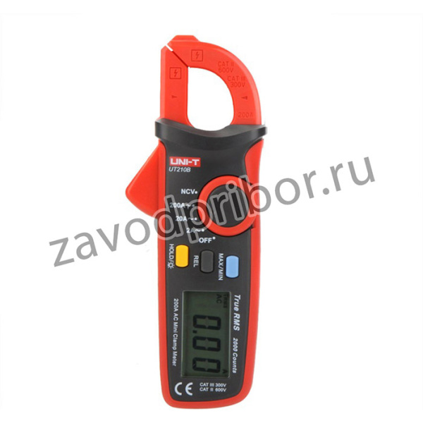UT210B, Клещи- мини токовые 200А+ True RMS