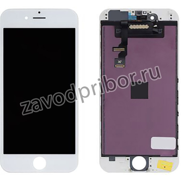 Дисплей (экран) в сборе с тачскрином для iPhone 6 (ESR) белый с рамкой