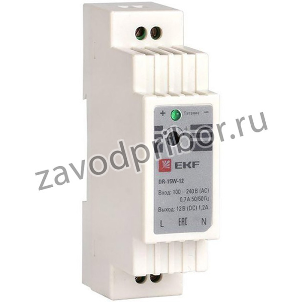 Блок питания 12В DR-15W-12 PROxima EKF dr-15w-12