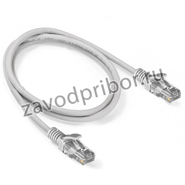 Патч-корд LSZH ExeGate UTP-RJ45-RJ45- 5e-1M-LSZH-GY, UTP, cat.5e, 1м, серый