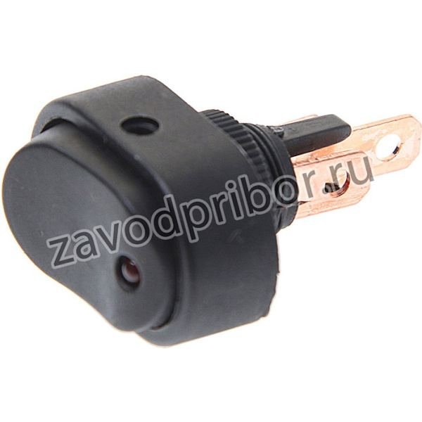 ASW-20D(red), Выключатель клавиша 2-х позиционный (ON-OFF) со светодиодным индикатором красный 12B-20A JIETONG